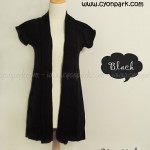 www.cyonpark.com toko baju online knitted cardigan black