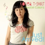 New Collections! Korea Pastel T-Shirt 