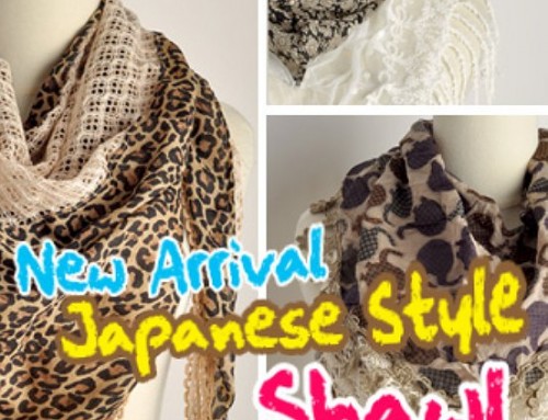 Japanese Style Shawl >> ALL SOLD OUT