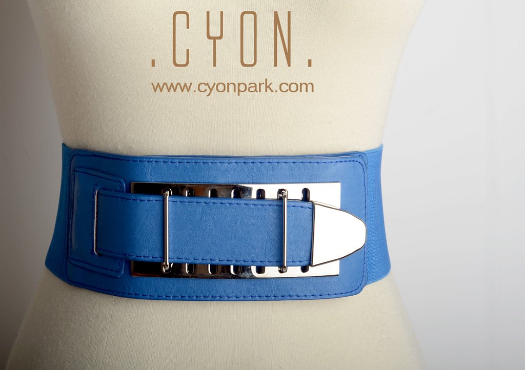 ikat pinggang, belt, fashion belt, faux leather belt, belt warna biru,bella belt blue detail
