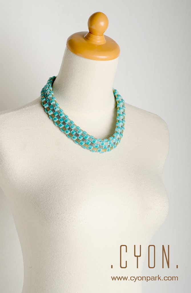 kalung, necklace, aksesoris, fashion accessories,samantha Necklace turqouis