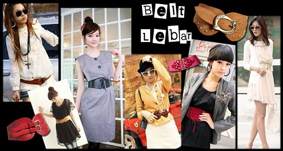 cyonpark butik baju online, article how to wear belt, belt lebar , obi, fashion belt, ikat pinggang fashion