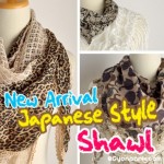 Japanese Style Shawl >> ALL SOLD OUT 