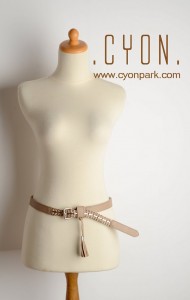ikat pinggang, belt, fashion belt, faux leather belt,braided steel belt light brown