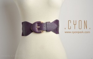 ikat pinggang , belt, fashion belt, ikat pinggang faux leather,nailed Marla Belt purple
