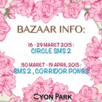 Info Bazaar CyonPark Maret-April 2015 